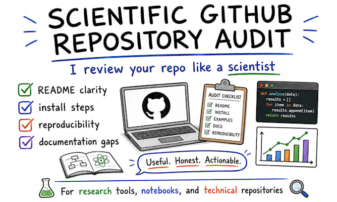 audit your scientific github repo for reproducibility