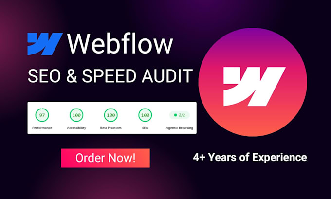 optimize webflow speed, SEO, core web vitals and webflow website performance