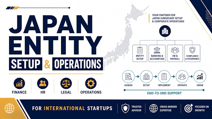 help you set up and operate your japan entity