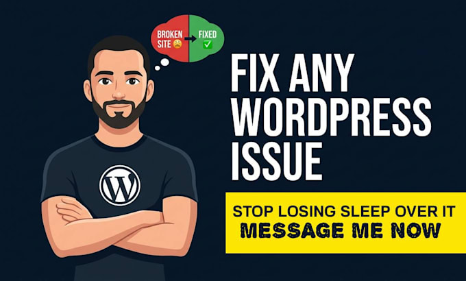 debug and fix any wordpress issue, error or bug fast