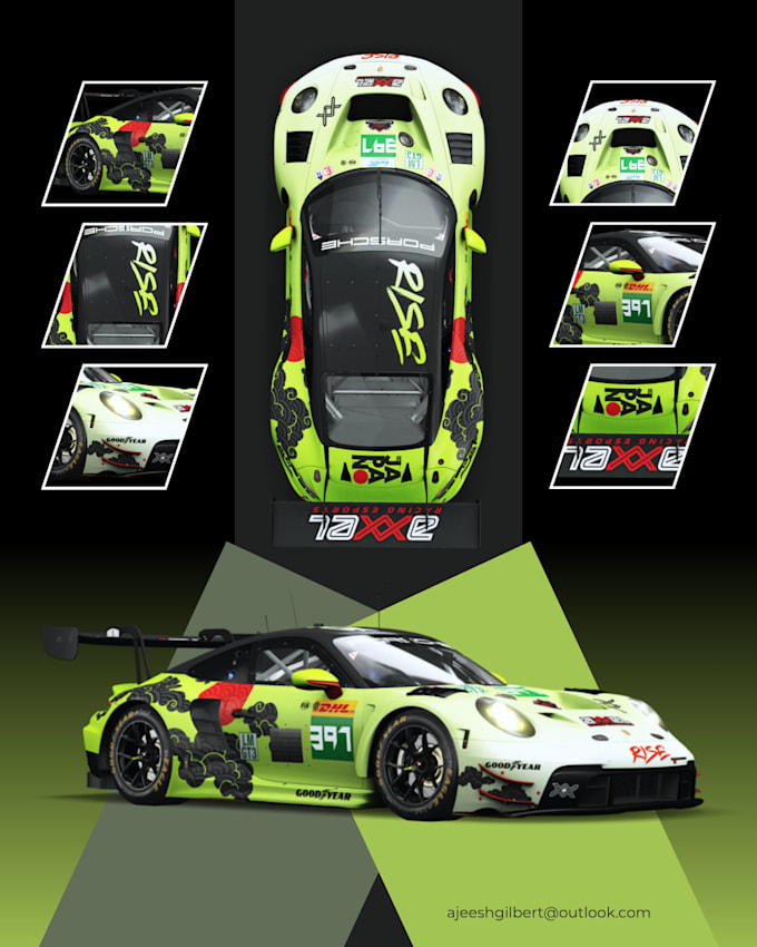 do custom livery for lemans ultimate lmu