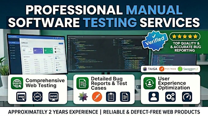 manually test your website for bugs and quality assurance