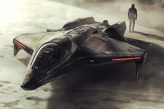 do sci fi spaceship design
