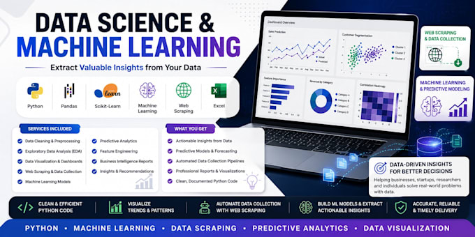 analyze data and build machine learning models in python