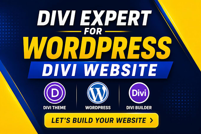 design or redesign a wordpress divi website using divi builder