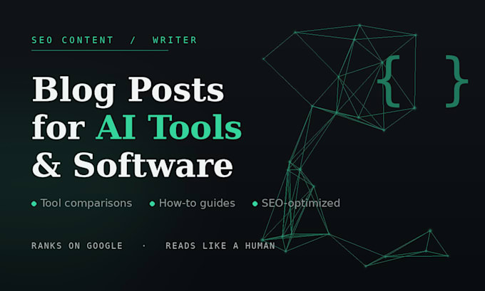 write an SEO blog post for your ai tool or software brand