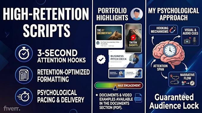 write engaging youtube scripts and short form video scripts