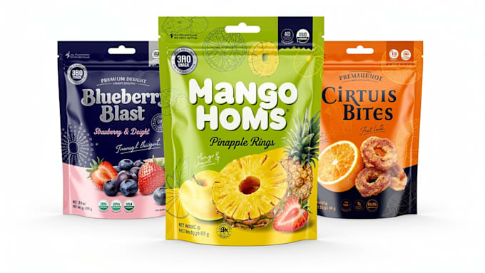 modern and professional packaging design