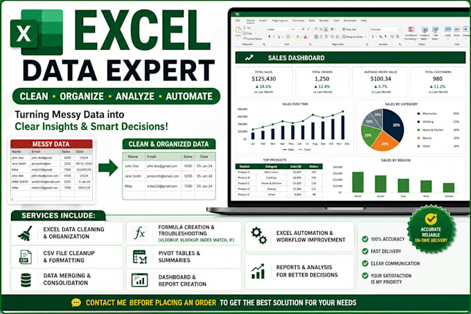 be your excel data expert