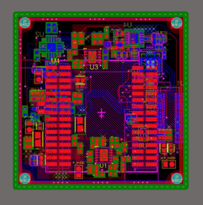 do multilayer pcb, schematic design and layout using altium