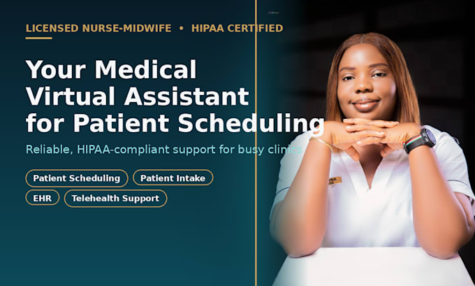 be your medical virtual assistant for patient scheduling