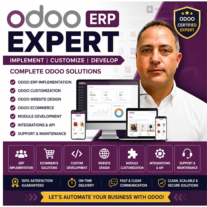 do odoo erp, odoo website design, odoo developer, customization odoo ecommerce