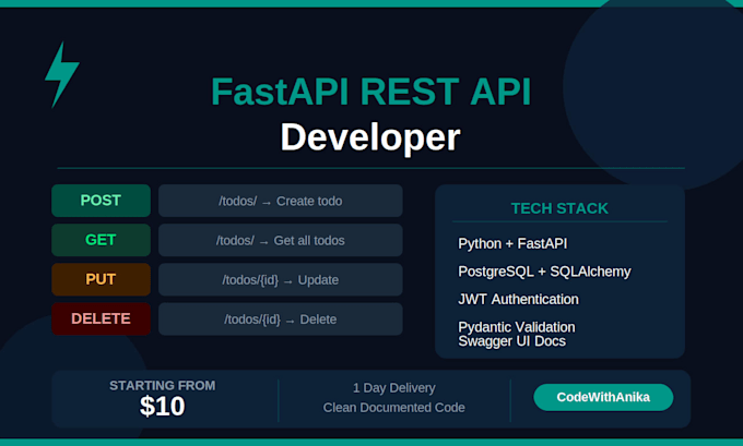 build a full stack web app with fastapi backend