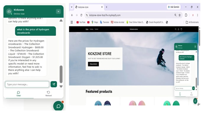 develop ai agent to automate customer support