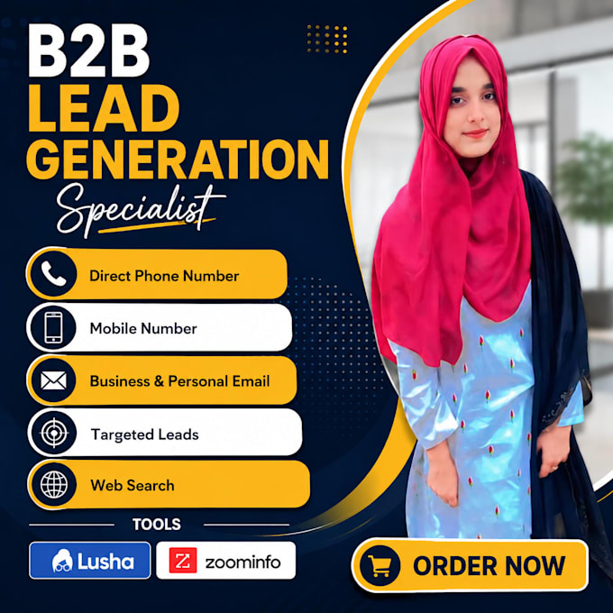 do b2b lead generation and email list building
