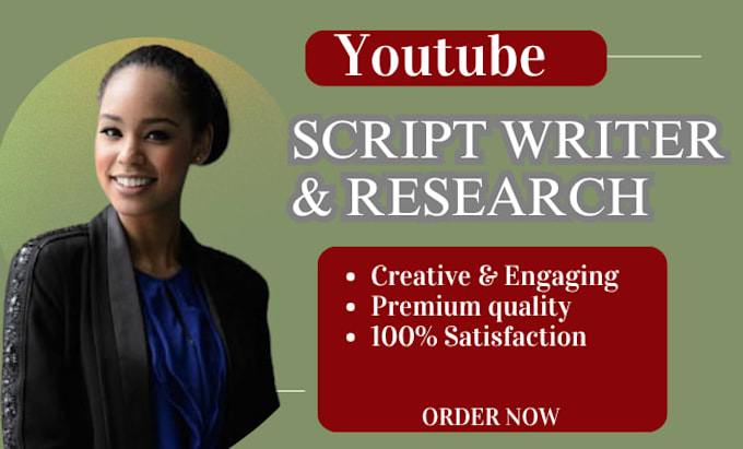 write engaging business, finance, and youtube documentary scripts