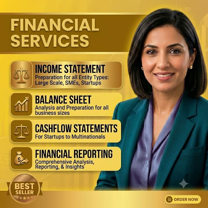 make financial statements,income statement, and cashflows