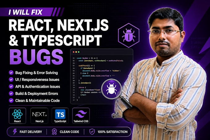 fix react nextjs and typescript bugs