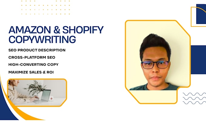 write SEO amazon listing shopify and e commerce product descriptions