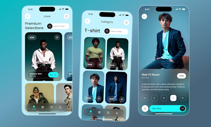 do ai driven ecommerce shipping and real estate app design