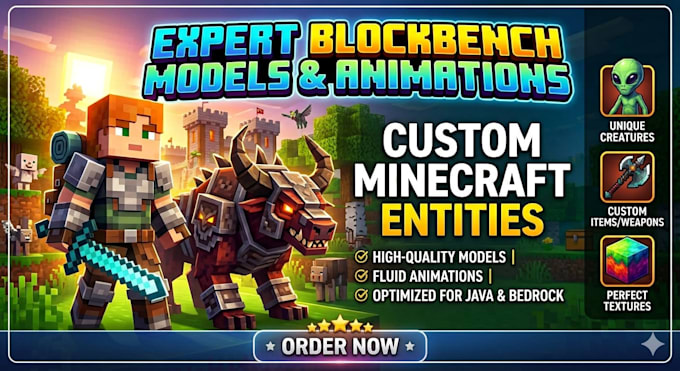 make high quality models in blockbench