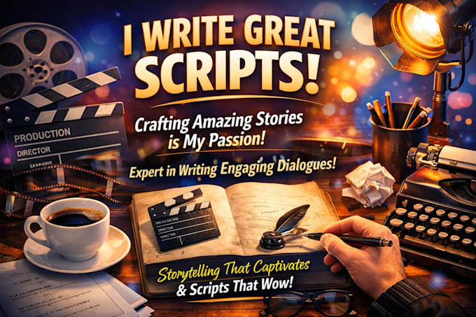 professional and engaging scriptwriting that captivates your