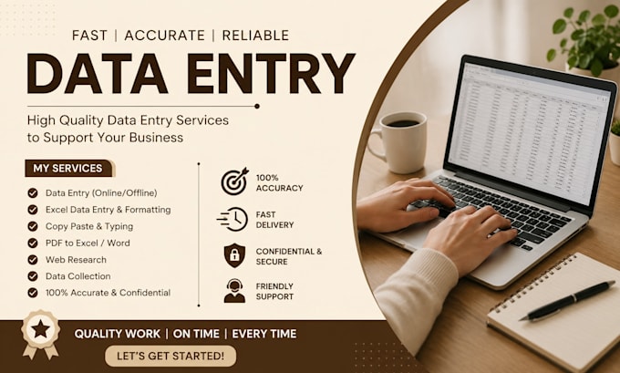 do professional data entry, data cleaning, data processing