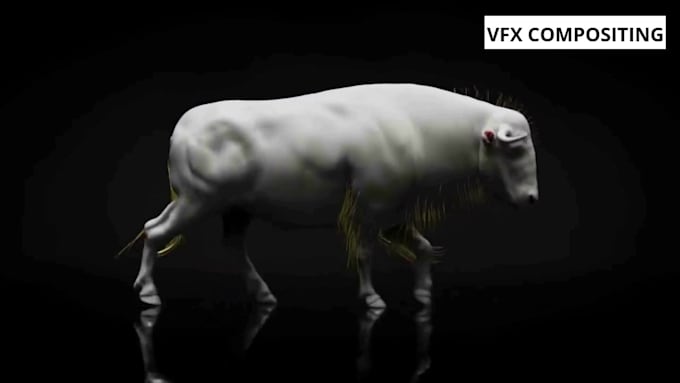 create realistic 3d animal animation and creature character designs