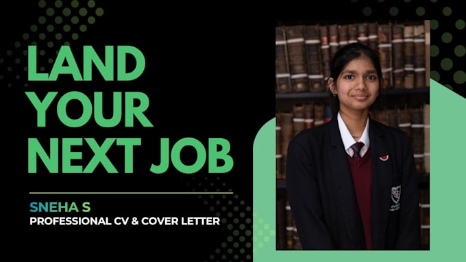 write a professional resume and cover letter