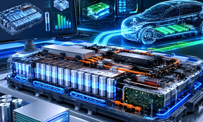 design engineer, ev battery systems, bms, pcb, robotics project, cell selection