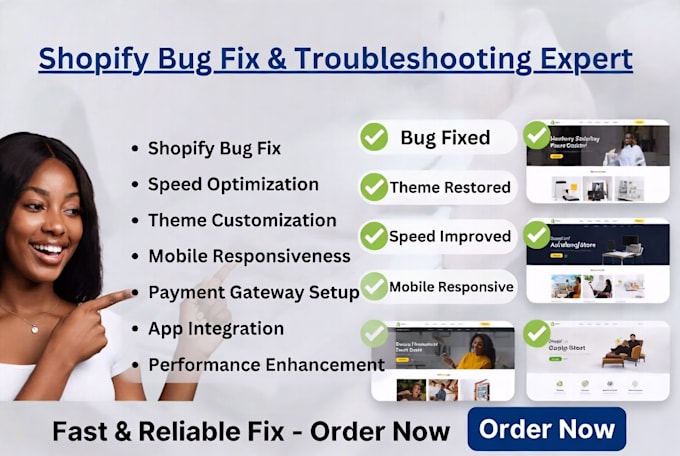 fix shopify bugs errors issues theme problems and troubleshoot fast