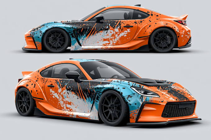 van wrap, vehicle wrap, car wrap design