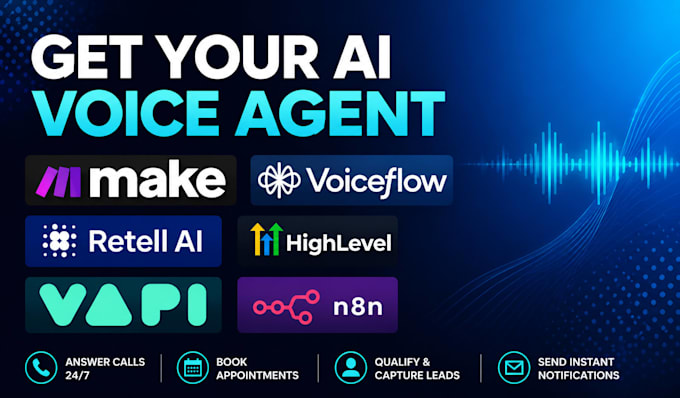 make an ai voice agent for appointment booking and lead gen using vapi,retell