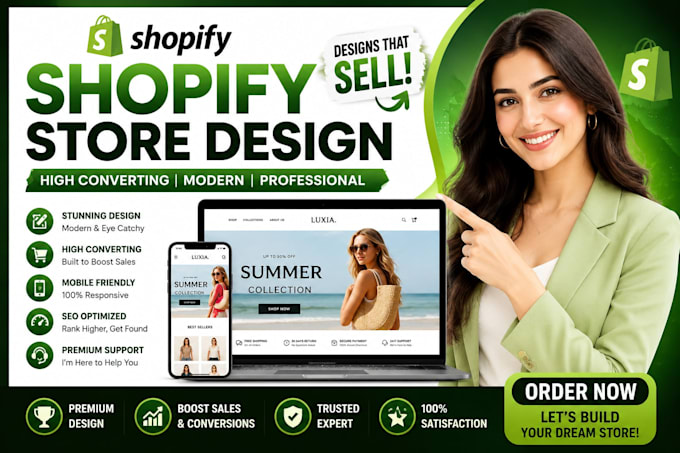 design shopify dropshipping store shopify website redesign and ecommerce store
