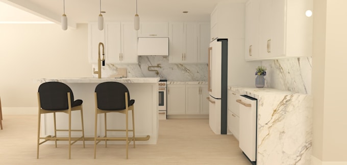 create sketchup models of interiors