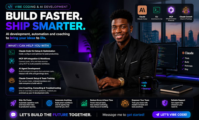 help you build ai systems with claude code and provide expert coaching