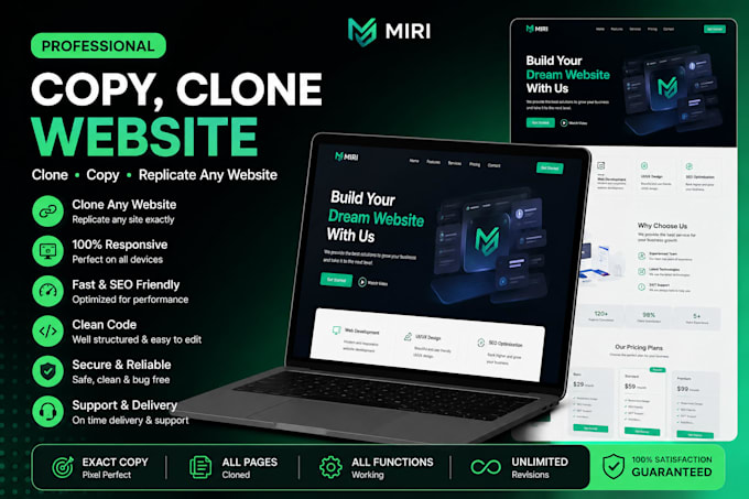 copy clone website and replicate any website