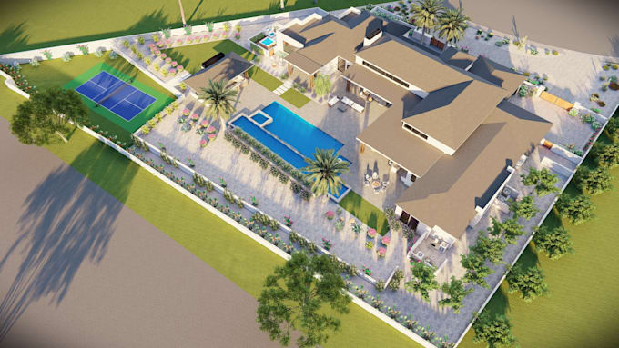 design backyard front yard garden pool patio deck terrace landscape design