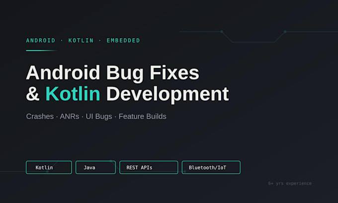fix android app bugs, crashes, and anrs in kotlin