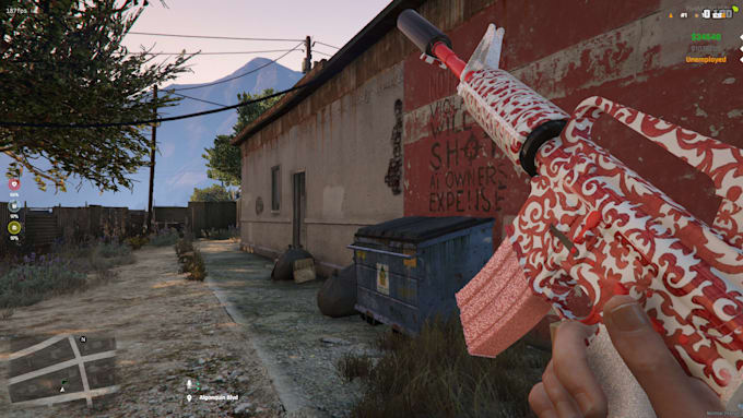 create you a custom gun or melee for gta v fivem