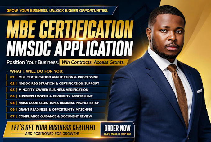 mbe certification minority owned business nmsdc application
