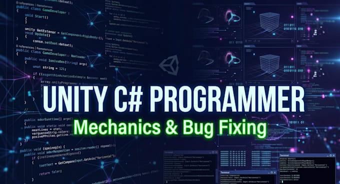 unity c sharp programmer and gameplay mechanics engineer