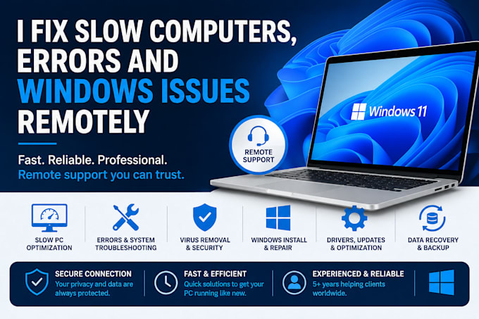 pc troubleshooting and technical support