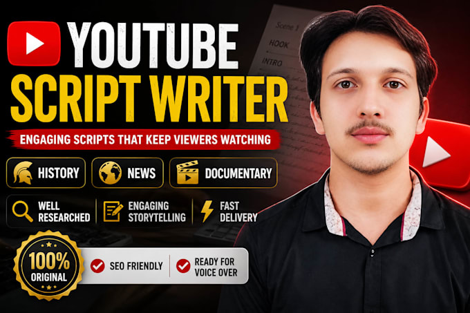 write youtube video scripts