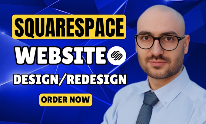 create professional squarespace website, redesign squarespace business website