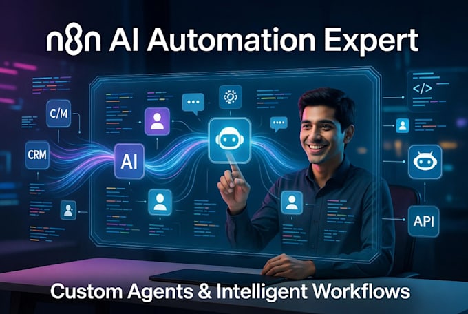 build n8n sales ai  crm automation workflows ai agents and api integrations
