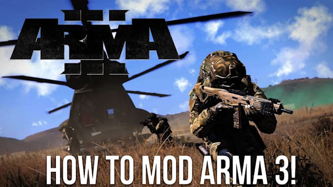 create arma 3 server with custom mods, scripts, maps, weapons, clothing and heli