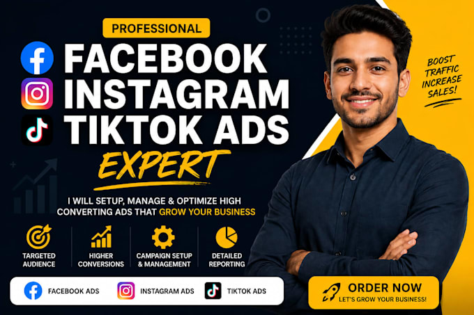 be your facebook instagram tiktok ads expert