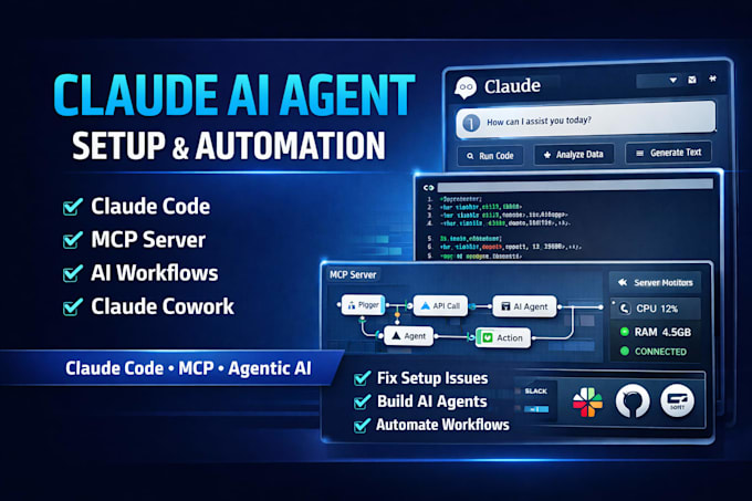 claude cowork ai agent claude consultant claude trainer claude setup claude code