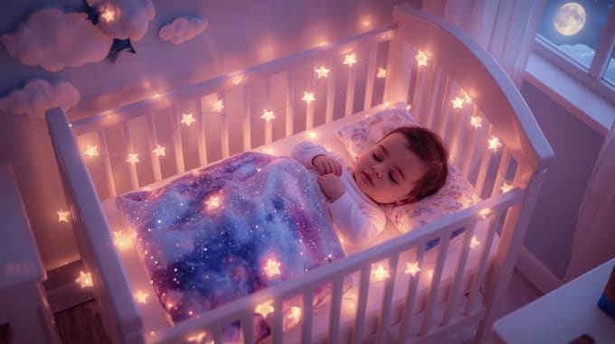 create most attractive lullaby videos for new born babies